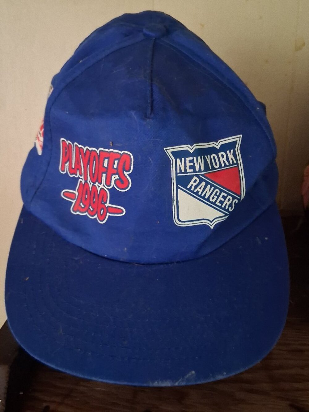 Vintage New York Rangers 1996 Playoffs Baseball Cap  OS